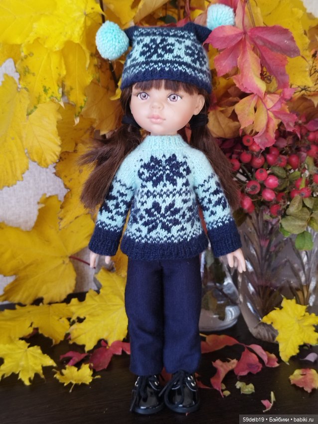 Ещё теплый яркий ноябрь — Одежда и обувь для кукол своими руками: фото (фото 4)