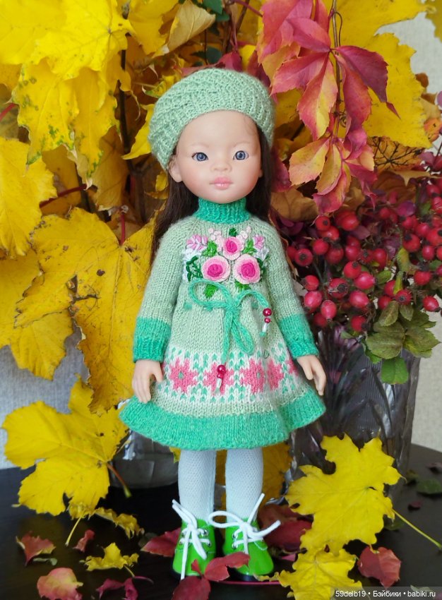 Ещё теплый яркий ноябрь — Одежда и обувь для кукол своими руками: фото (фото 7)