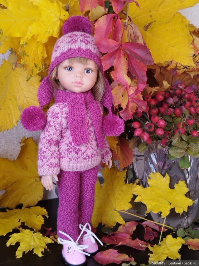 Ещё теплый яркий ноябрь — Одежда и обувь для кукол своими руками: фото (фото 2)
