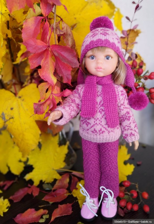 Ещё теплый яркий ноябрь — Одежда и обувь для кукол своими руками: фото