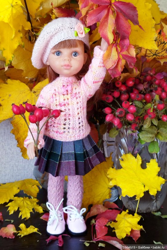 Ещё теплый яркий ноябрь — Одежда и обувь для кукол своими руками: фото (фото 6)