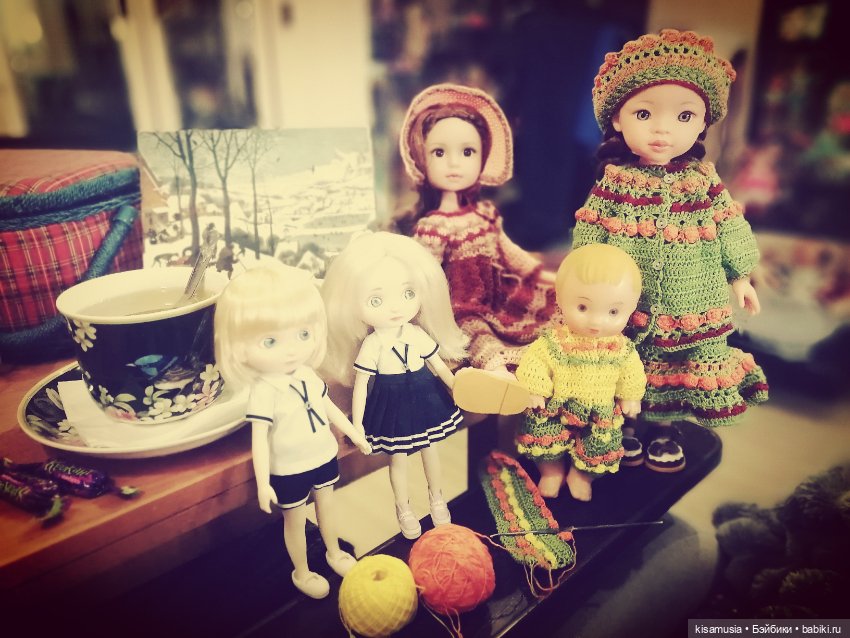 Немного уюта, кукол и вязаных нарядов (фото 3)