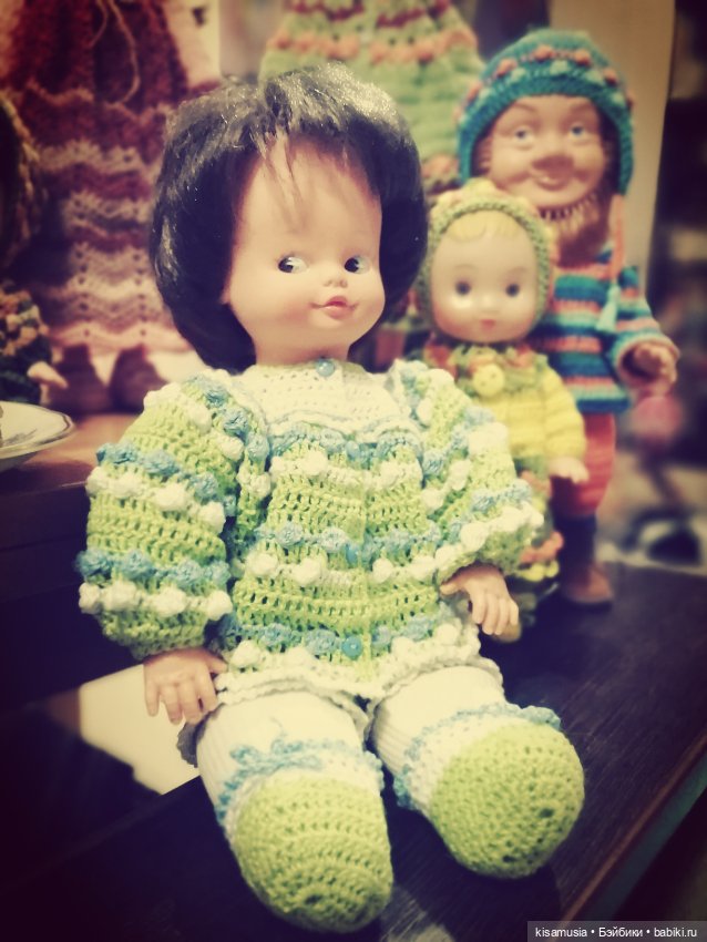 Немного уюта, кукол и вязаных нарядов