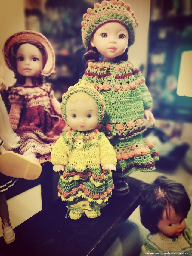 Немного уюта, кукол и вязаных нарядов