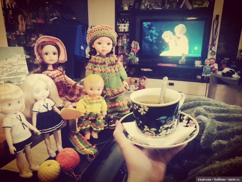Немного уюта, кукол и вязаных нарядов (фото 2)