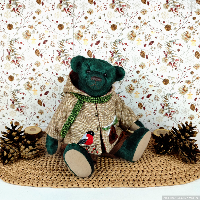 Мишка Тедди Медный Изумруд (фото 6)