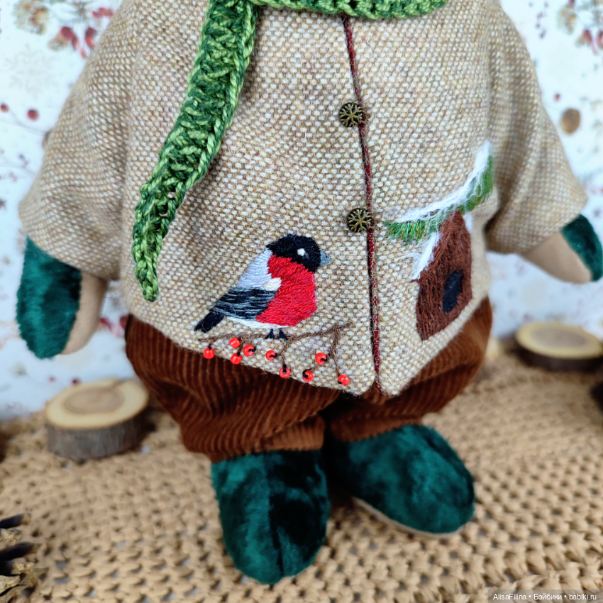 Мишка Тедди Медный Изумруд (фото 3)