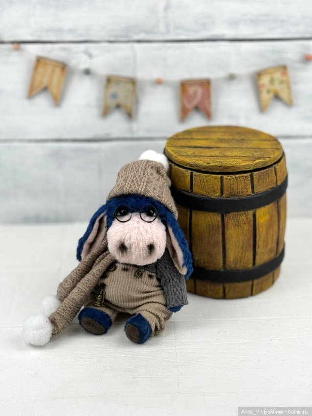 Тедди ослик Бруно — Авторские мишки Тедди и друзья: фото (фото 5)