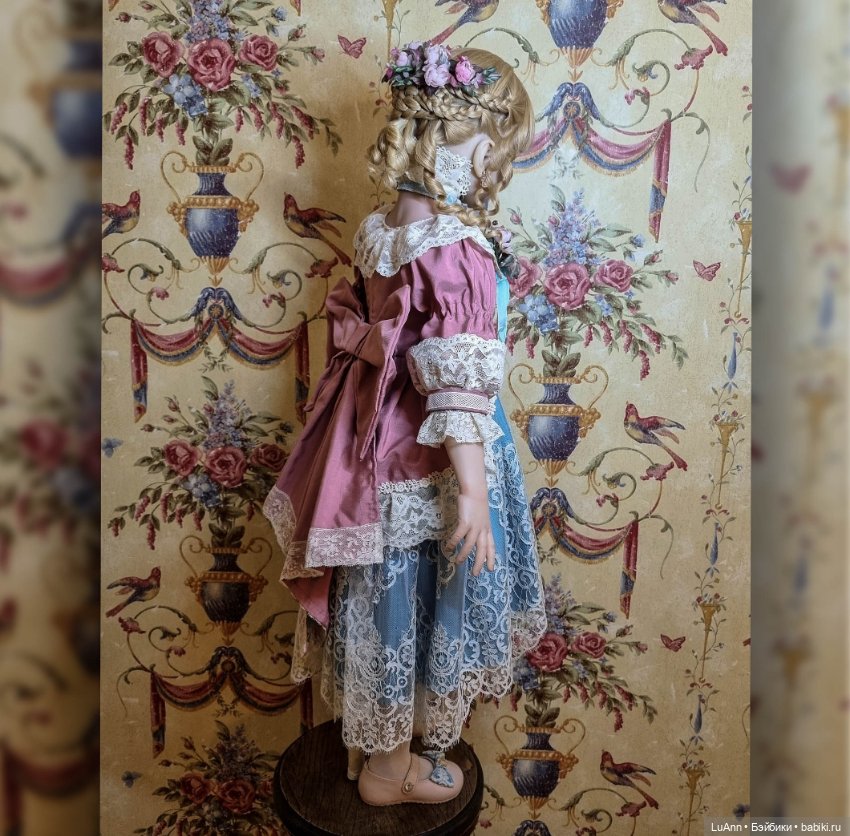 "Маленькая принцесса" авторская кукла 95 см (фото 8)