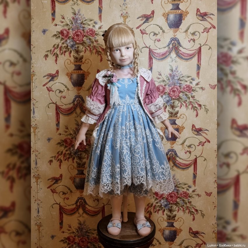 "Маленькая принцесса" авторская кукла 95 см (фото 6)