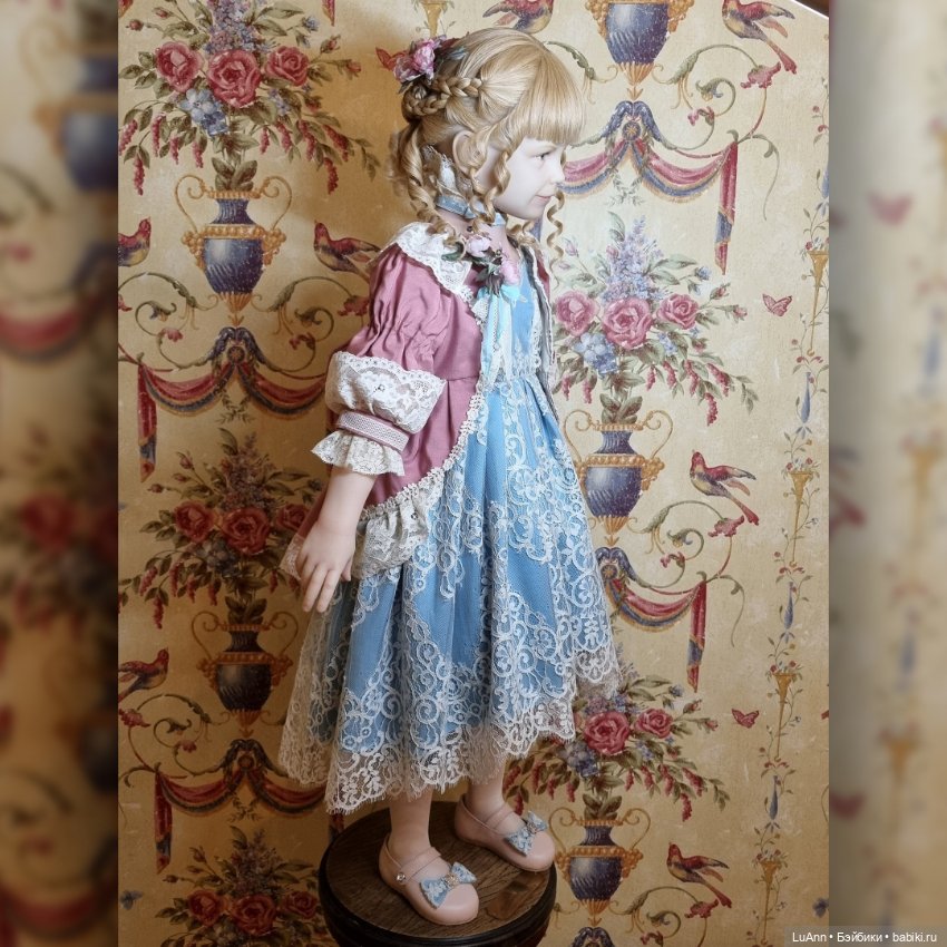 "Маленькая принцесса" авторская кукла 95 см (фото 7)