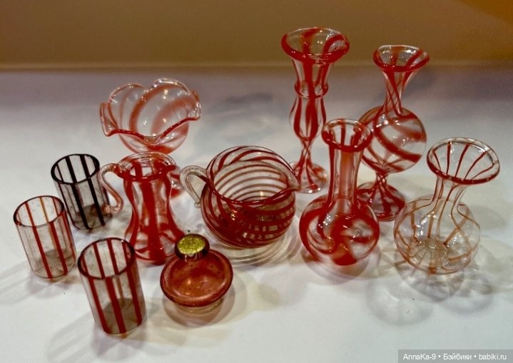 Фотоподборка антикварного стекла с аукционов