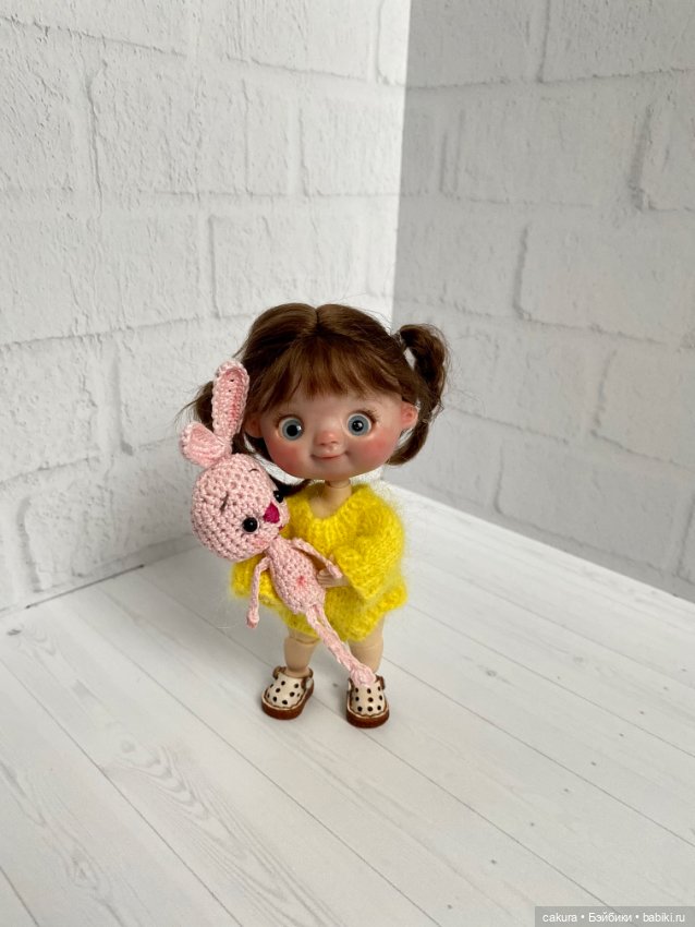 Мини зайки — Вязаные игрушки и амигуруми: крючком (фото 3)