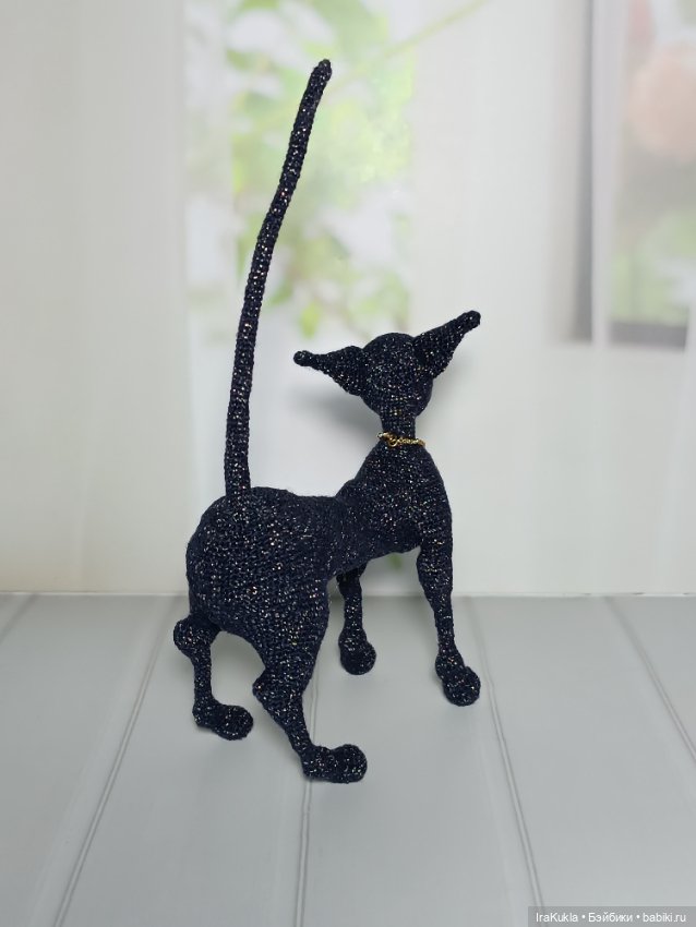 Лунный кот — Вязаные игрушки и амигуруми: крючком