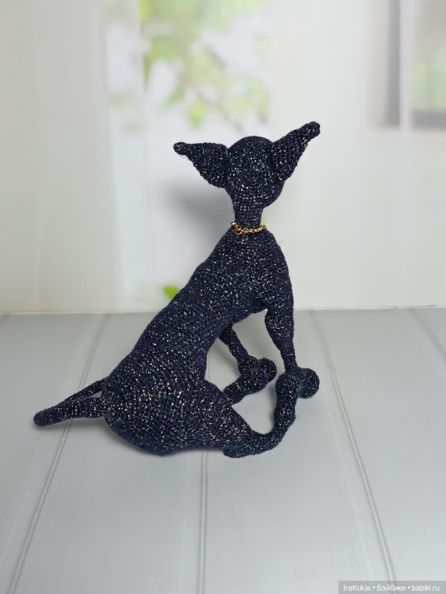 Лунный кот — Вязаные игрушки и амигуруми: крючком