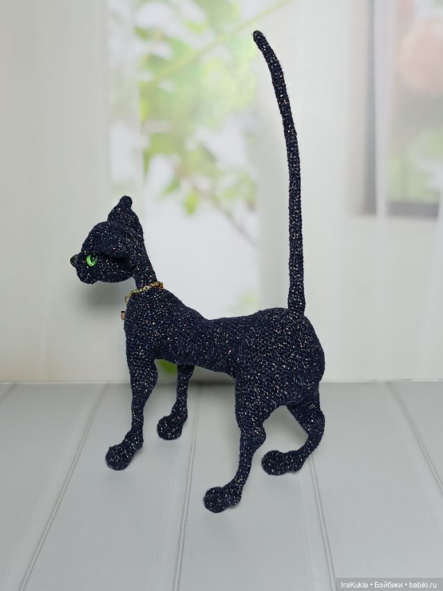 Лунный кот — Вязаные игрушки и амигуруми: крючком