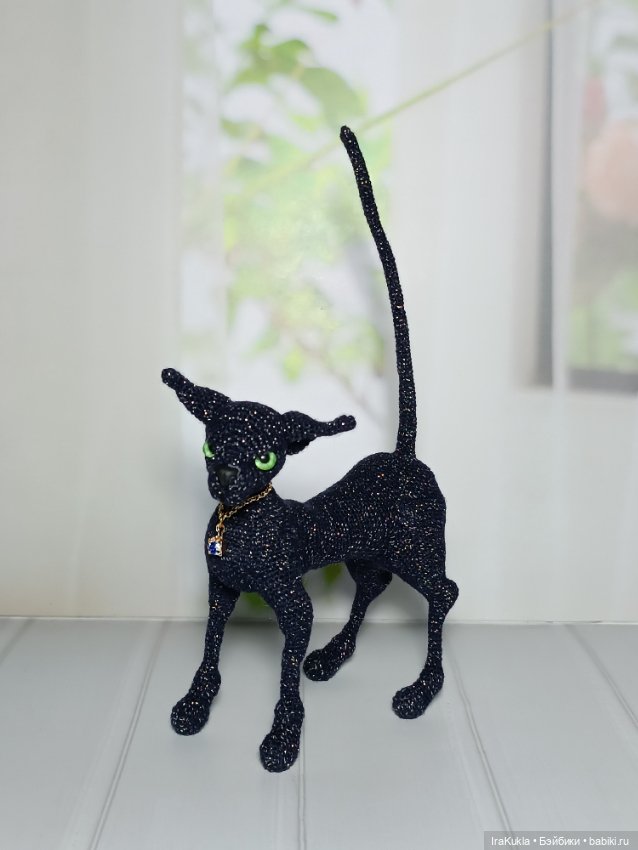 Лунный кот — Вязаные игрушки и амигуруми: крючком