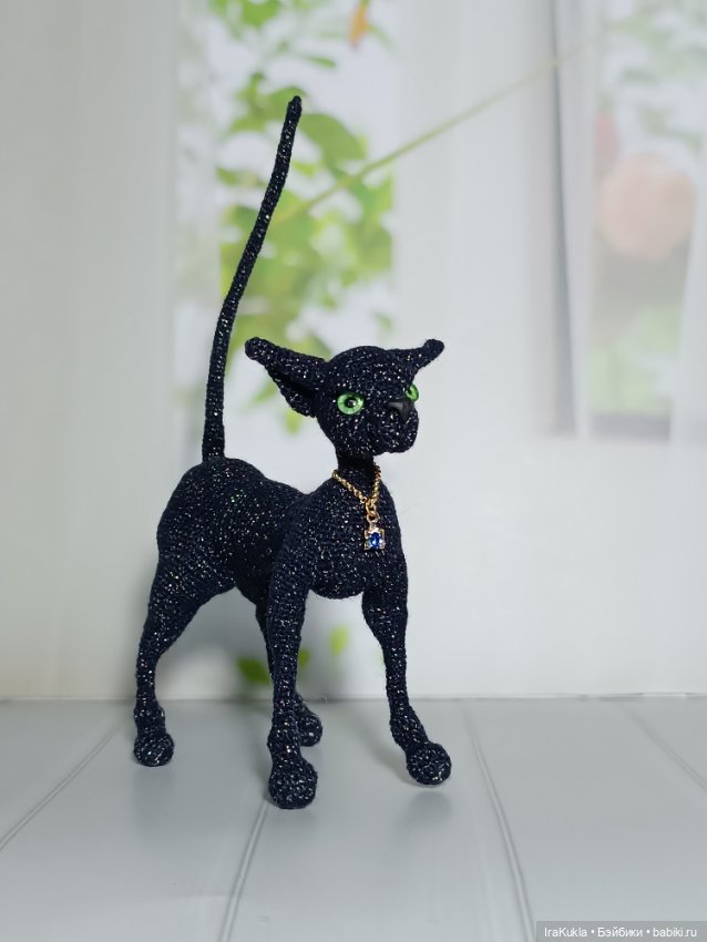 Лунный кот — Вязаные игрушки и амигуруми: крючком (фото 3)