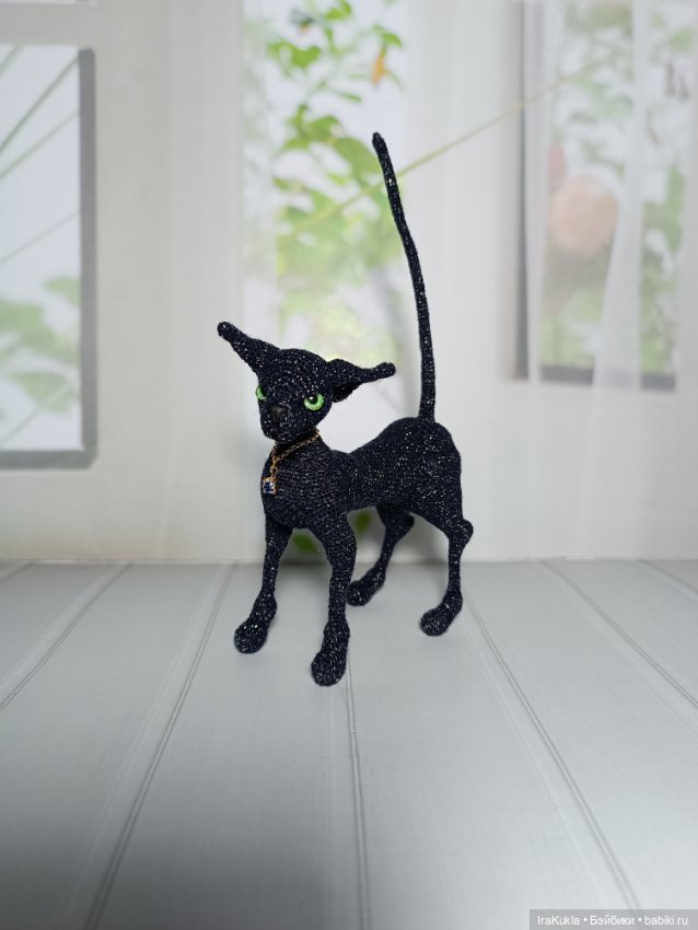 Лунный кот — Вязаные игрушки и амигуруми: крючком