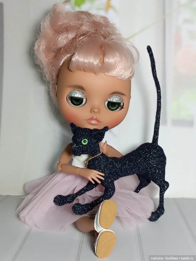 Лунный кот — Вязаные игрушки и амигуруми: крючком (фото 2)