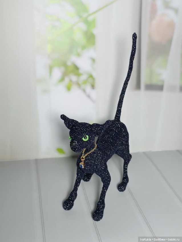 Лунный кот — Вязаные игрушки и амигуруми: крючком (фото 8)