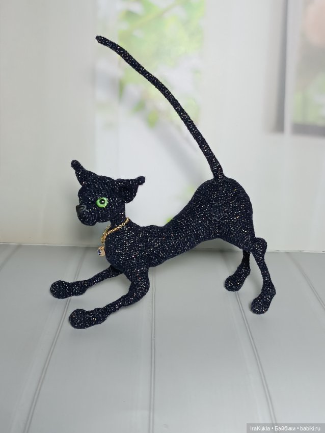 Лунный кот — Вязаные игрушки и амигуруми: крючком