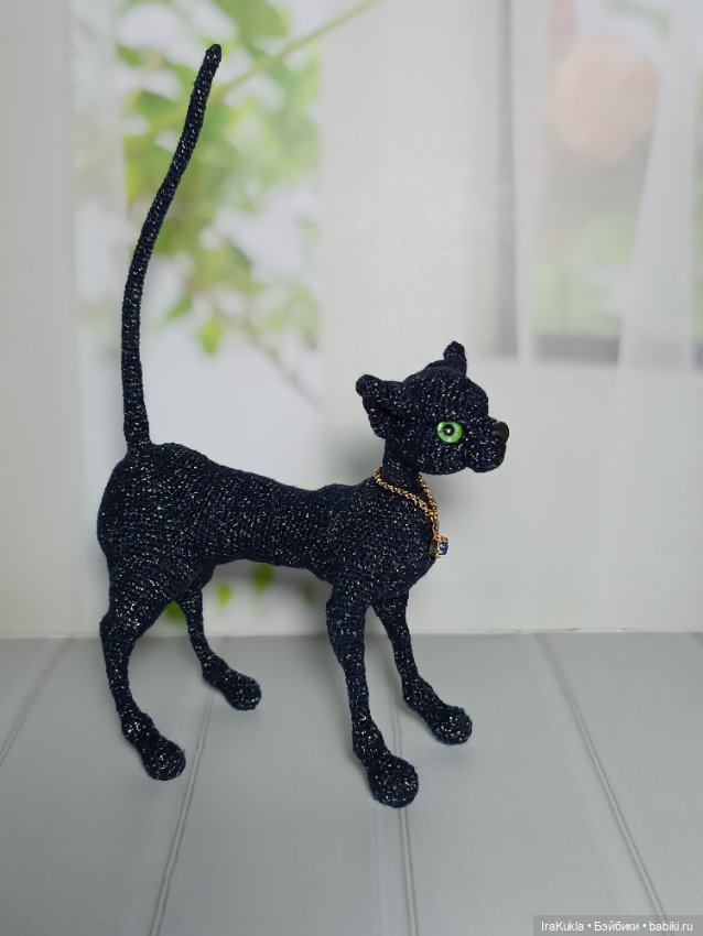 Лунный кот — Вязаные игрушки и амигуруми: крючком (фото 7)