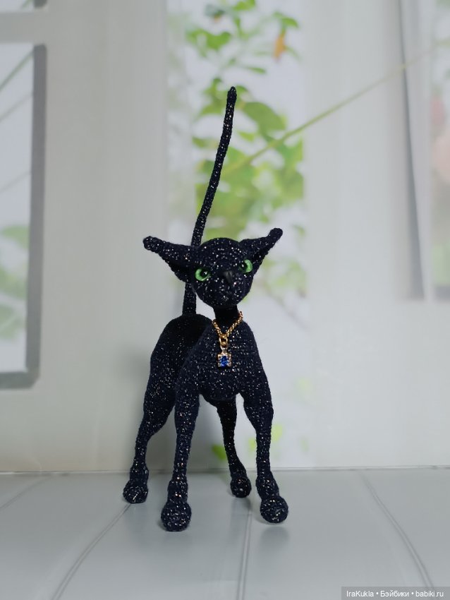 Лунный кот — Вязаные игрушки и амигуруми: крючком (фото 5)