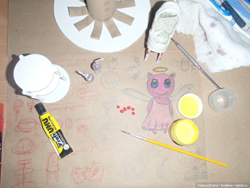 Наши руки-не для скуки — Кукольная миниатюра своими руками: еда (фото 7)