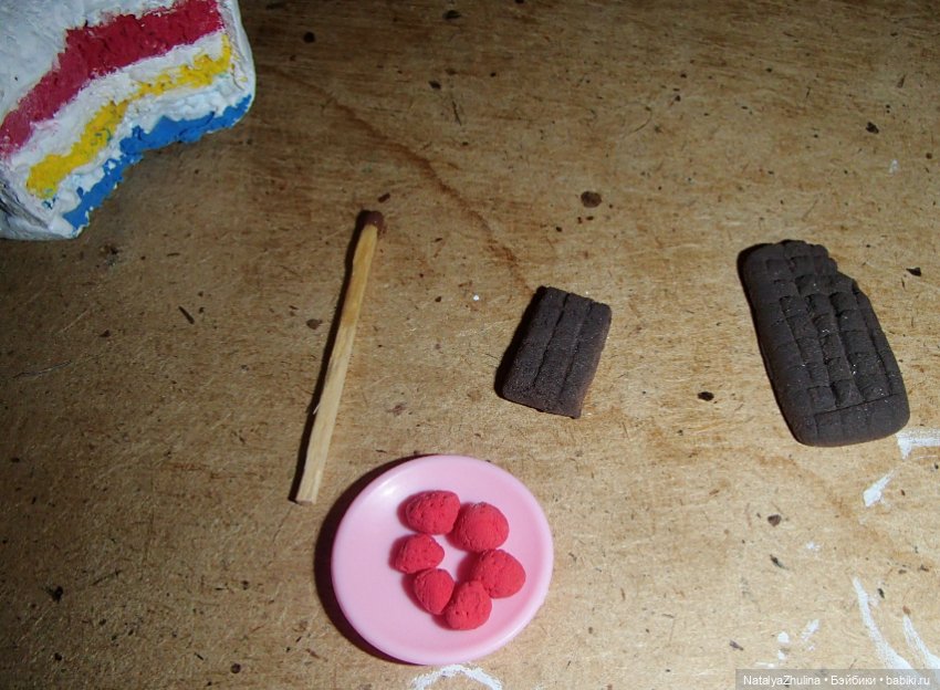 Наши руки-не для скуки — Кукольная миниатюра своими руками: еда