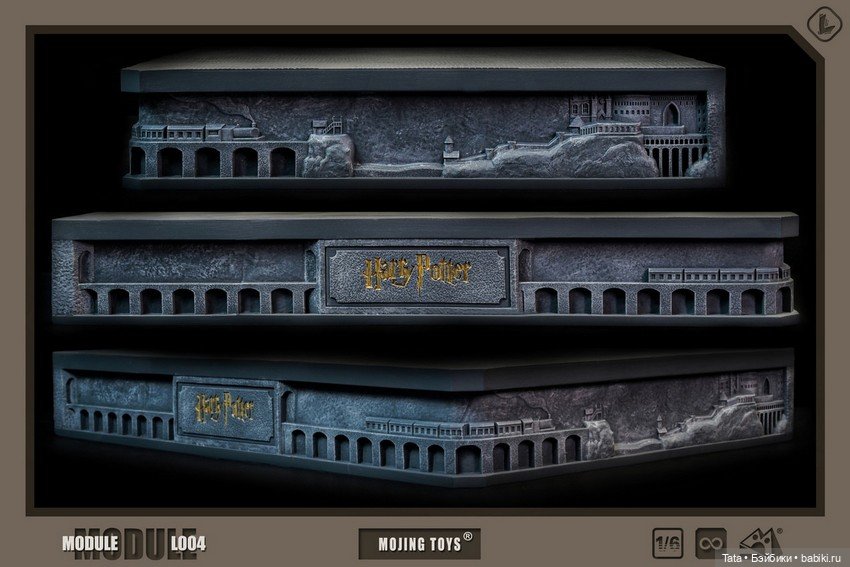 Mojing Toys - диорама Платформы девять и три четверти Гарри Поттера (фото 5)