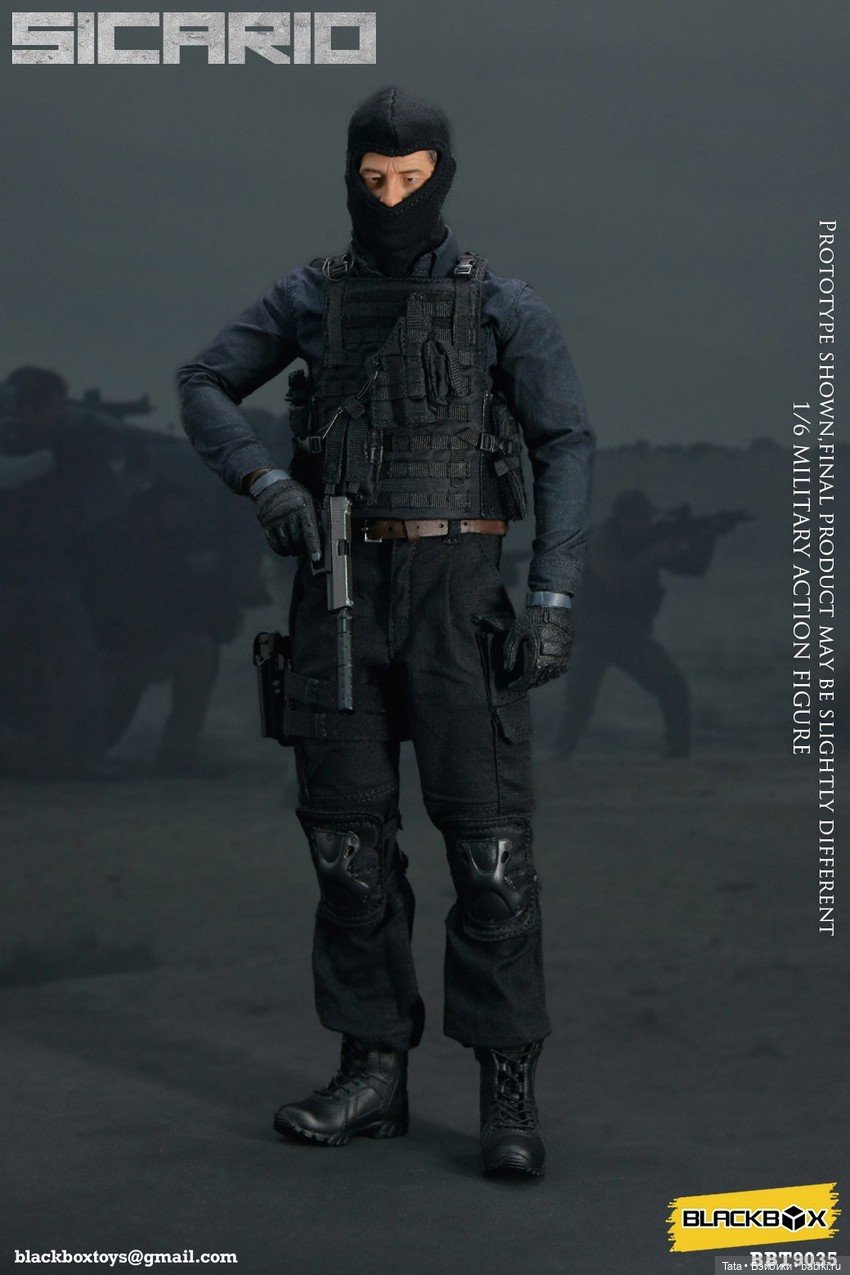 BLACKBOXTOYS - фигурка Алехандро (фото 8)