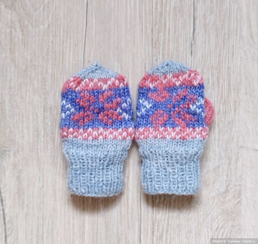 Рукавички и шарфик для куклы готц (фото 2)