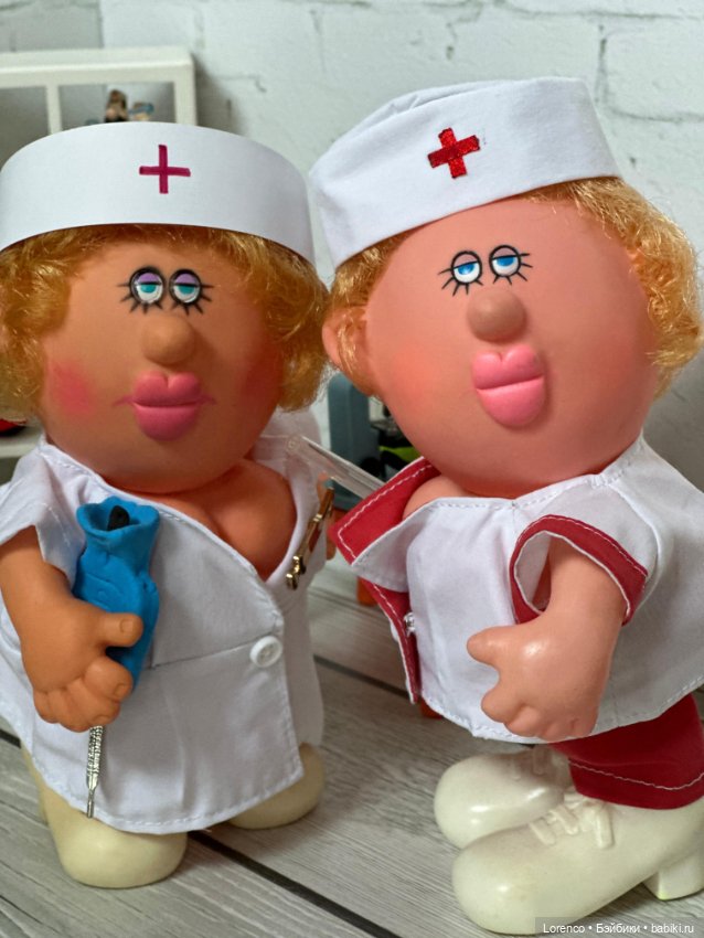 Медсестринский состав — Винтажные куклы ГДР (Немки): Бигги (фото 8)