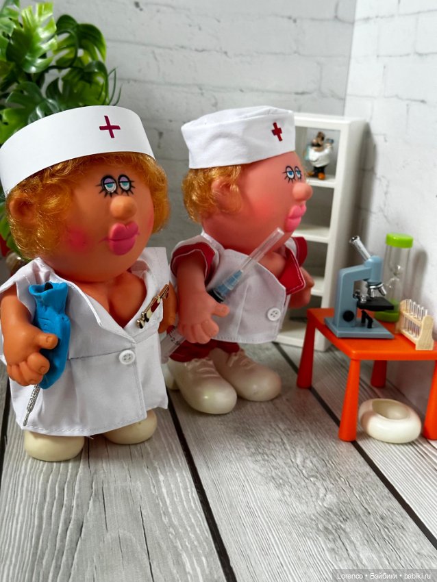 Медсестринский состав — Винтажные куклы ГДР (Немки): Бигги