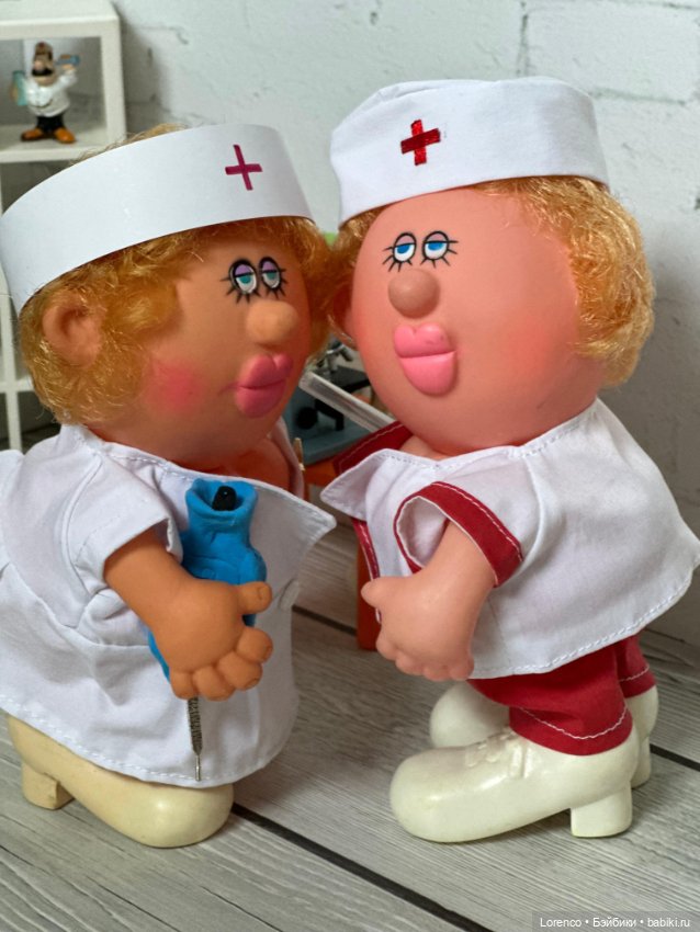 Медсестринский состав — Винтажные куклы ГДР (Немки): Бигги (фото 7)