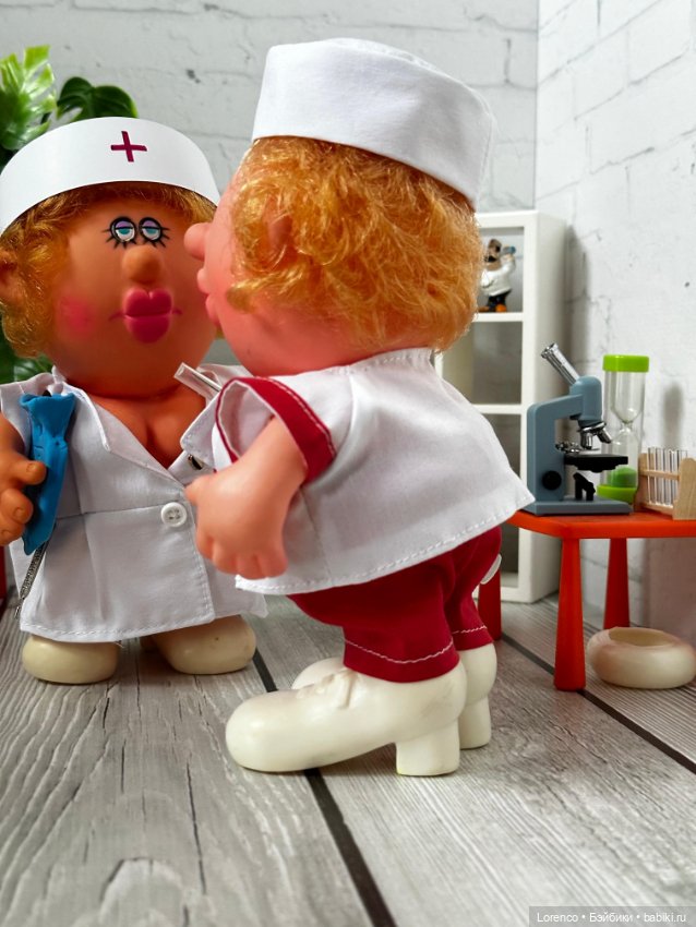 Медсестринский состав — Винтажные куклы ГДР (Немки): Бигги (фото 9)