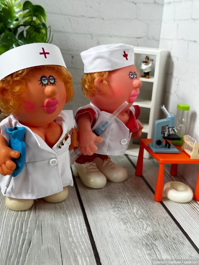 Медсестринский состав — Винтажные куклы ГДР (Немки): Бигги (фото 10)