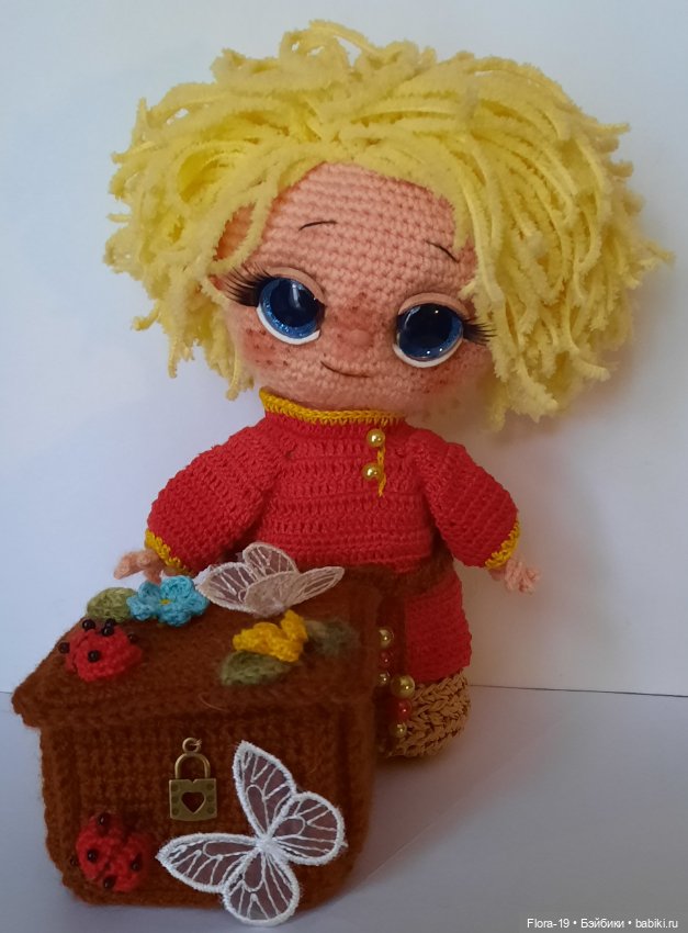 Домовенок Кузьма — Вязаные игрушки и амигуруми: крючком (фото 4)