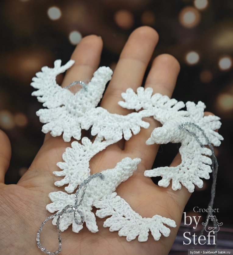 Горлицы — Вязаные игрушки и амигуруми: крючком (фото 7)