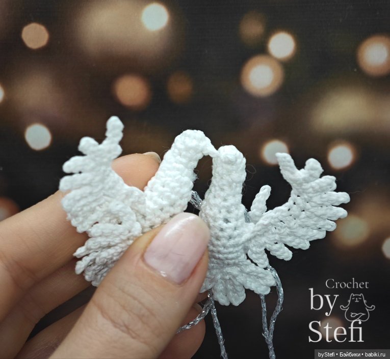 Горлицы — Вязаные игрушки и амигуруми: крючком (фото 6)