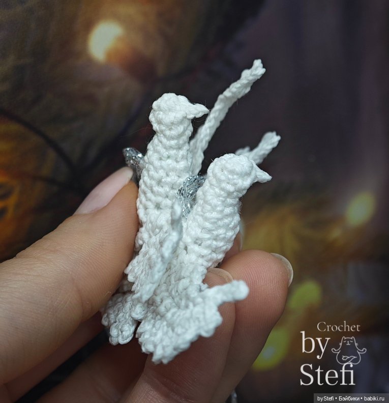 Горлицы — Вязаные игрушки и амигуруми: крючком