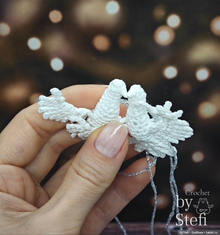 Горлицы — Вязаные игрушки и амигуруми: крючком (фото 5)