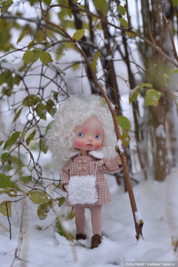 Снежный одуванчик — ООАК и репейнт игровых кукол: Bratz (фото 5)