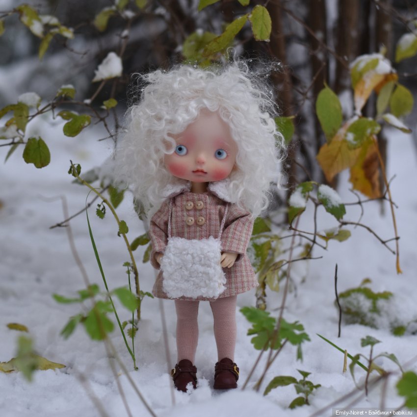 Снежный одуванчик — ООАК и репейнт игровых кукол: Bratz (фото 3)