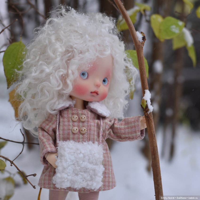 Снежный одуванчик — ООАК и репейнт игровых кукол: Bratz (фото 6)