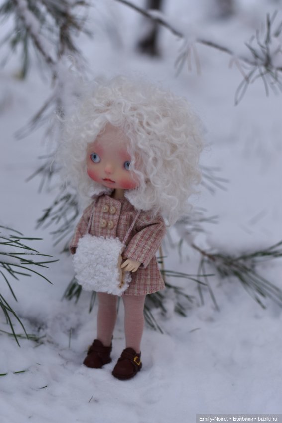 Снежный одуванчик — ООАК и репейнт игровых кукол: Bratz