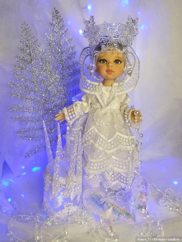 Костюм Снежной королевы — Куклы Paola Reina (Паола Рейна): новинки