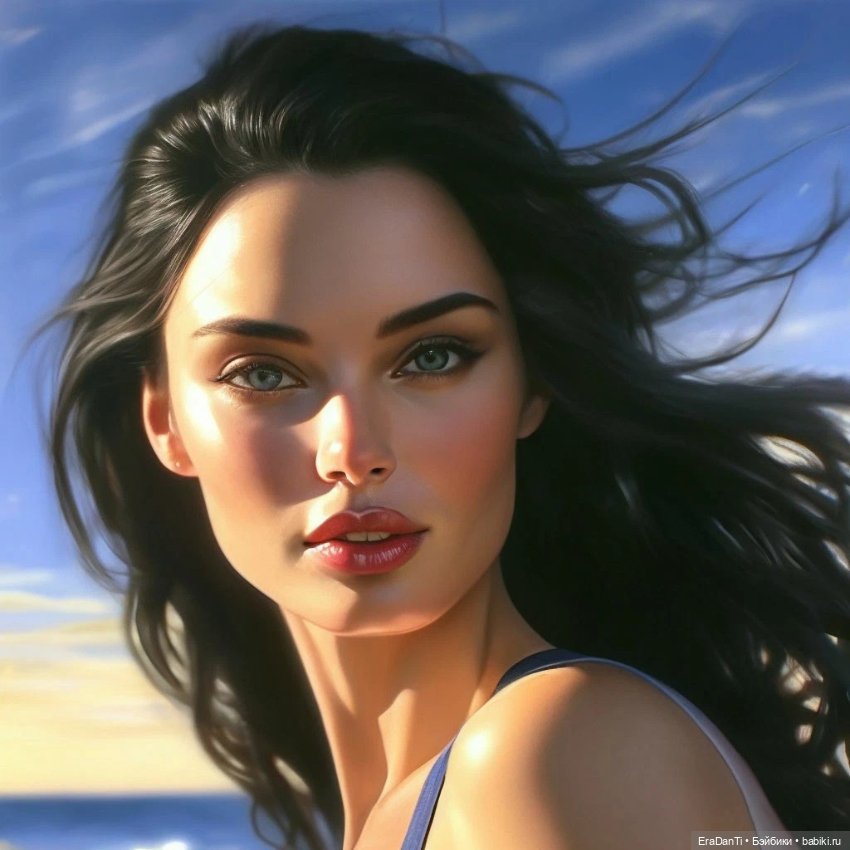 У синего моря — Рисование и арт: скетчи