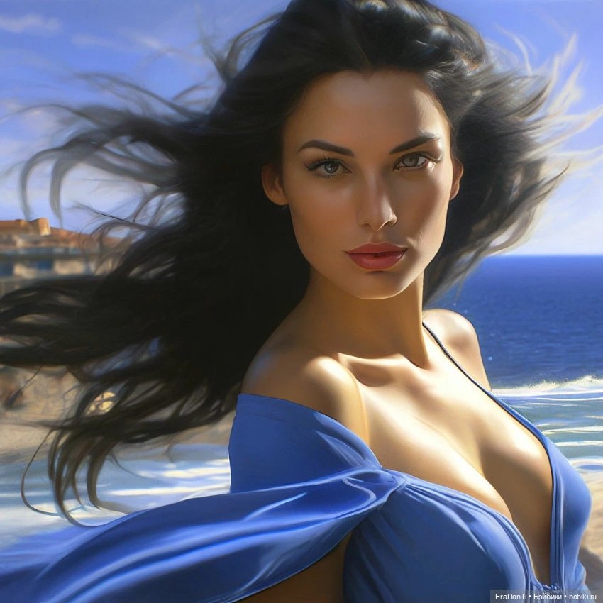 У синего моря — Рисование и арт: скетчи (фото 9)